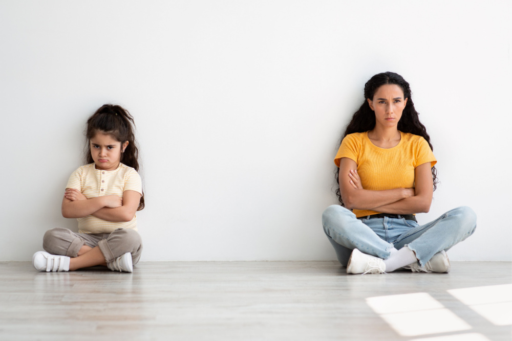 Snel boos worden: kind kopieert gedrag van ouder
